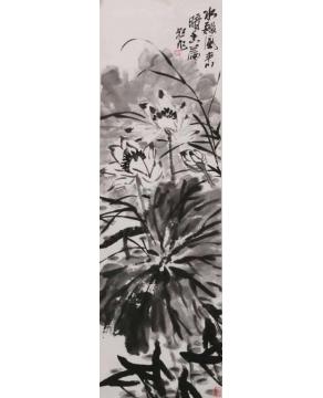 许朝旭国画花鸟水殿风来暗香满字画之家
