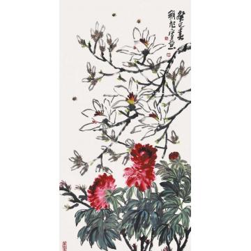 许朝旭国画花鸟玉堂富贵字画之家