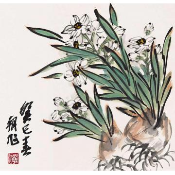许朝旭国画花鸟兰花图字画之家