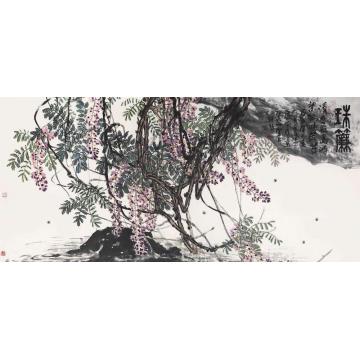 许朝旭国画花鸟珠帘字画之家