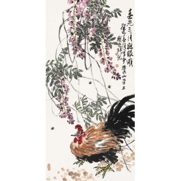 许朝旭国画花鸟水墨作品001字画之家