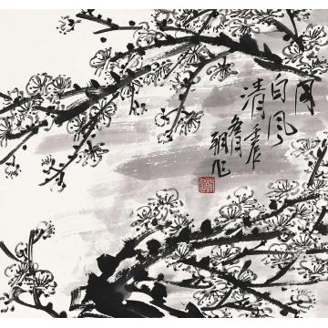许朝旭国画花鸟水墨作品005字画之家