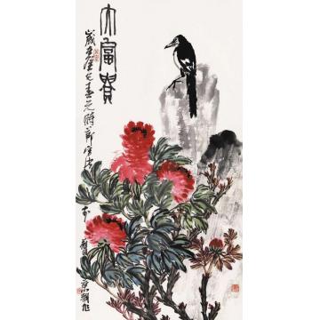 许朝旭国画花鸟水墨作品015字画之家