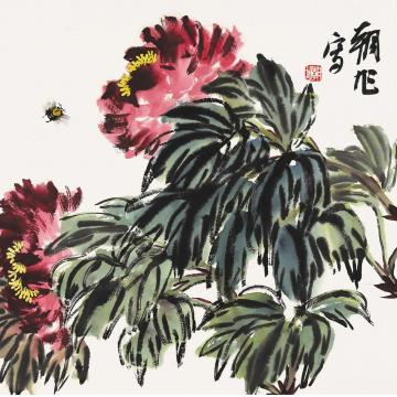 许朝旭国画花鸟水墨作品021字画之家