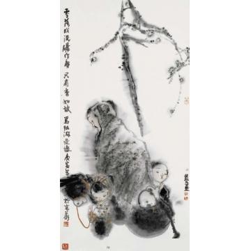 杜觉民国画人物陆游字画之家