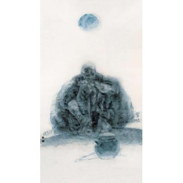 杜觉民国画人物雾字画之家