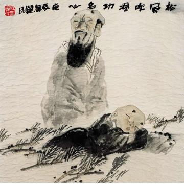 杜觉民国画人物人物系列02字画之家
