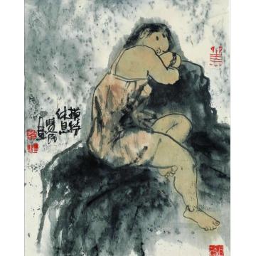 杜觉民国画人物人物系列14字画之家