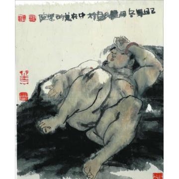 杜觉民国画人物人物系列21字画之家