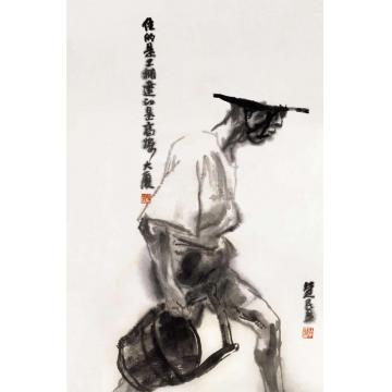 杜觉民国画人物人物系列28字画之家