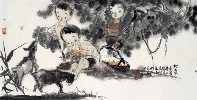 国画家杜觉民字画之家