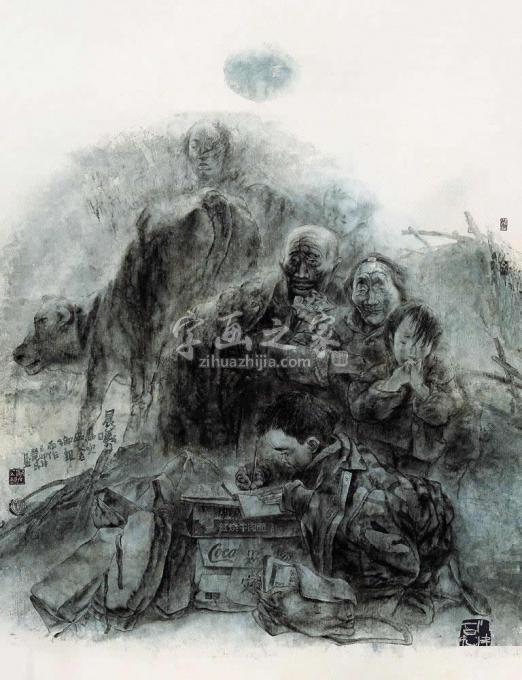 国画家杜觉民字画之家