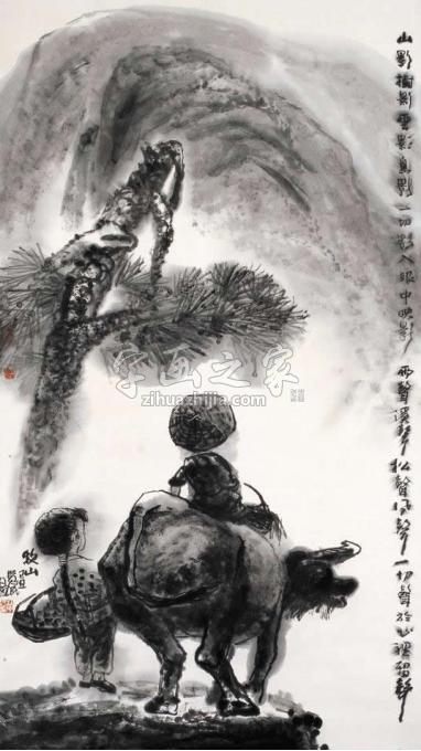 国画家杜觉民字画之家