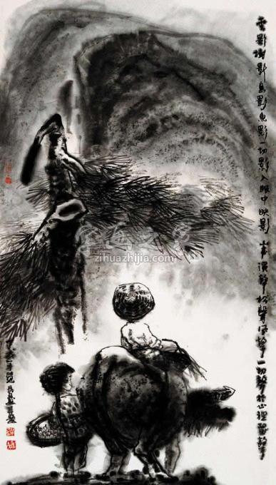 国画家杜觉民字画之家