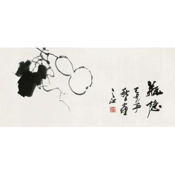 周之江国画花鸟葫芦字画之家