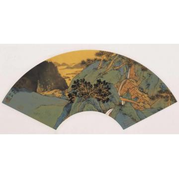 刘旭国画山水松泉清韵字画之家