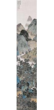 刘旭国画山水云山万叠字画之家