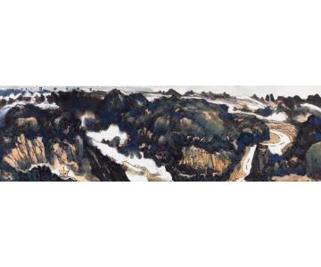 庄小尖国画山水武夷九曲溪字画之家