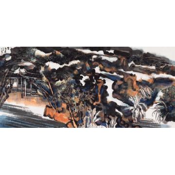 庄小尖国画山水云水居字画之家