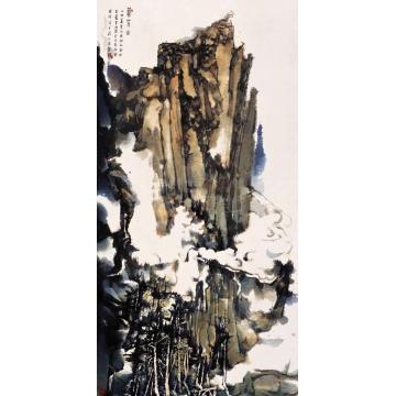 庄小尖国画山水芦芽山字画之家