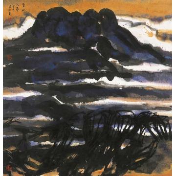 庄小尖国画山水云山入梦字画之家