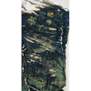庄小尖国画山水晴云初起字画之家