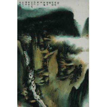 庄小尖国画山水晴云字画之家