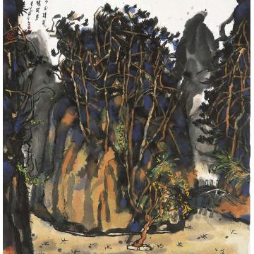 庄小尖国画山水小丘清奇字画之家