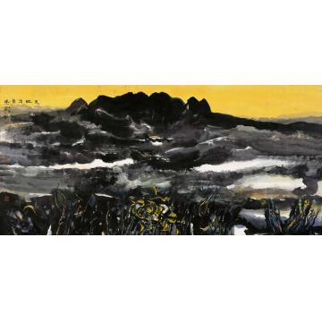 庄小尖国画山水天地浩然气字画之家