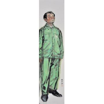 闫畅青国画人物人物写生字画之家