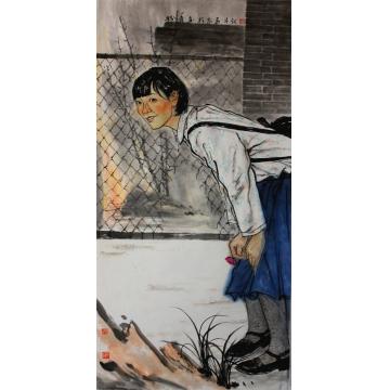 闫畅青国画人物青春记忆字画之家