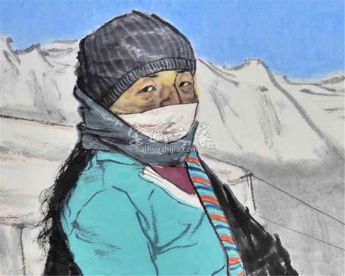 国画家闫畅青字画之家