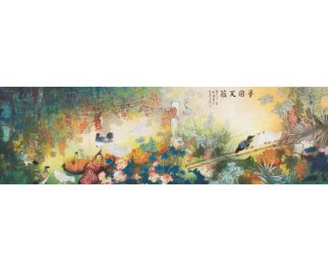 石君国画花鸟梦圆天籁字画之家