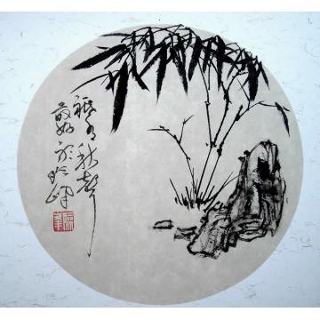 余险峰国画花鸟扇面作品（16）字画之家