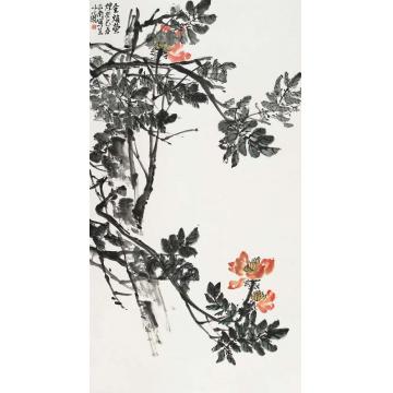 朱卫新国画花鸟金焰荧煌字画之家
