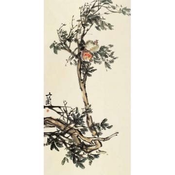 朱卫新国画花鸟石榴字画之家