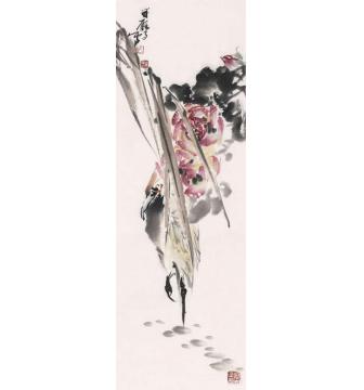 宋展生国画花鸟花间小憩字画之家