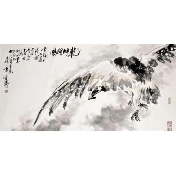 宋展生国画花鸟乾坤雄风字画之家