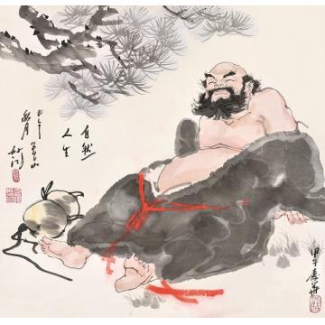 秦华国画人物自然人生字画之家