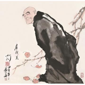 秦华国画人物看我关字画之家