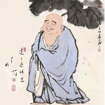 秦华国画人物道道通佛道字画之家