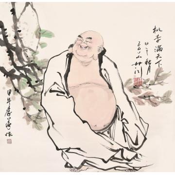 秦华国画人物桃李满天下字画之家