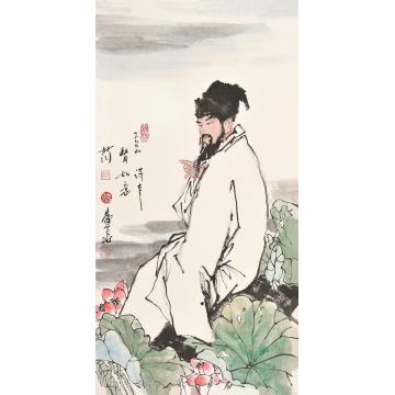 秦华国画人物诗事如意字画之家