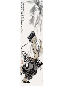 张达平国画人物济公字画之家