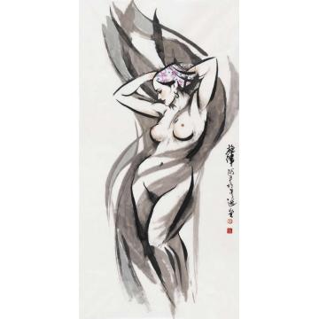 张达平国画人物旋律字画之家
