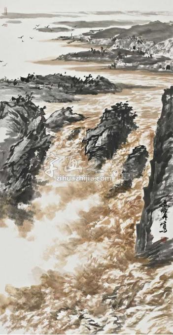 国画家解安宁字画之家