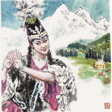 冯运榆国画人物天山字画之家