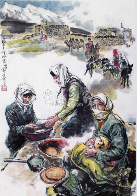 国画家冯运榆字画之家
