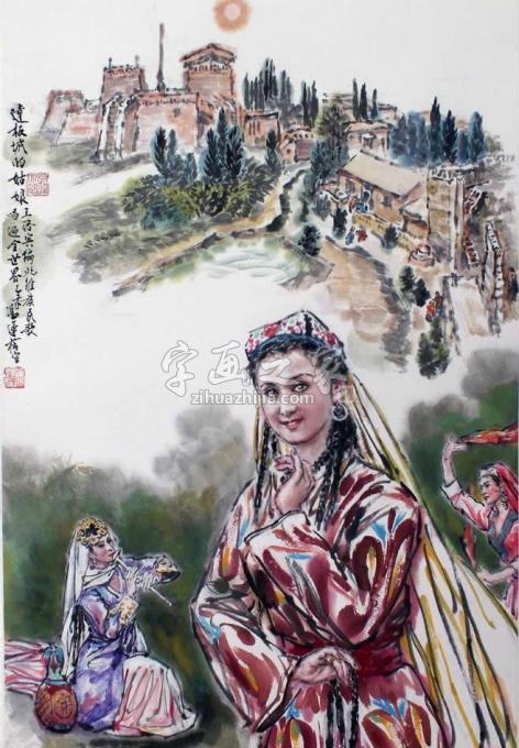 国画家冯运榆字画之家