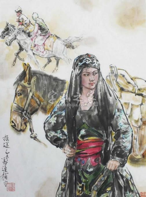国画家冯运榆字画之家